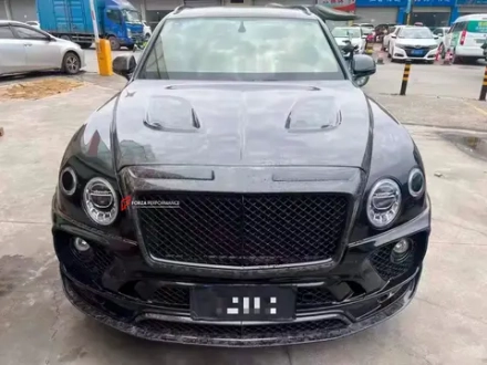 Карбоновый капот для Bentley Bentayga 2015-2020 Бентли Бентайга