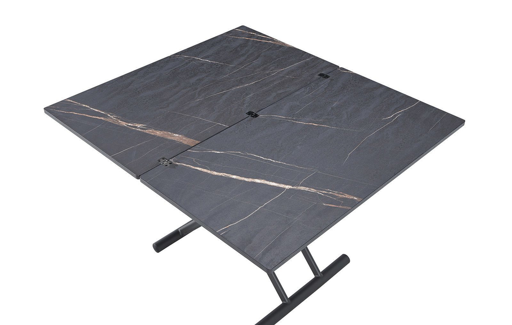 Стол B2448R черный мрамор