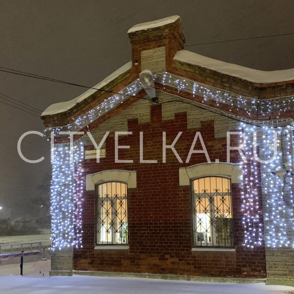 Светодиодный занавес, статика