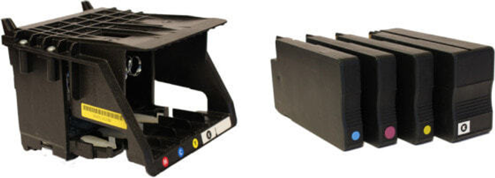 Картридж струйный Подлинный Черный Голубой Пурпурный Желтый DTM Print 53467-PT 4 шт 053467-PT