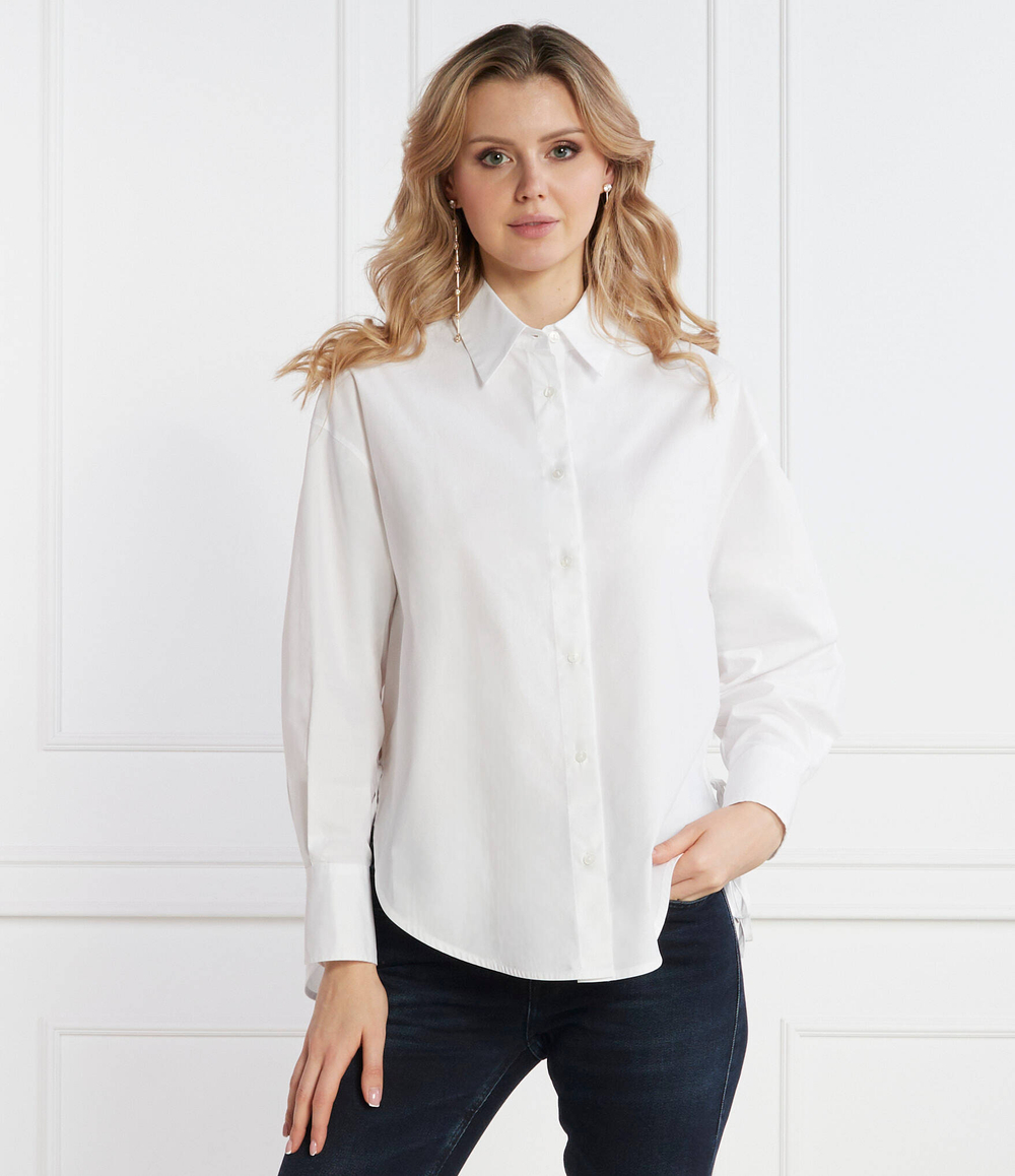 Рубашка DONDUP - made in Italy - белый(DC337 PF0010D XXX)