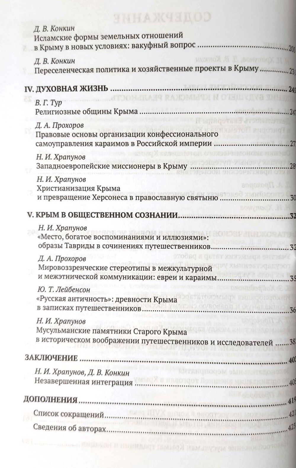 Проблемы интеграции Крыма в состав России 1783-1825