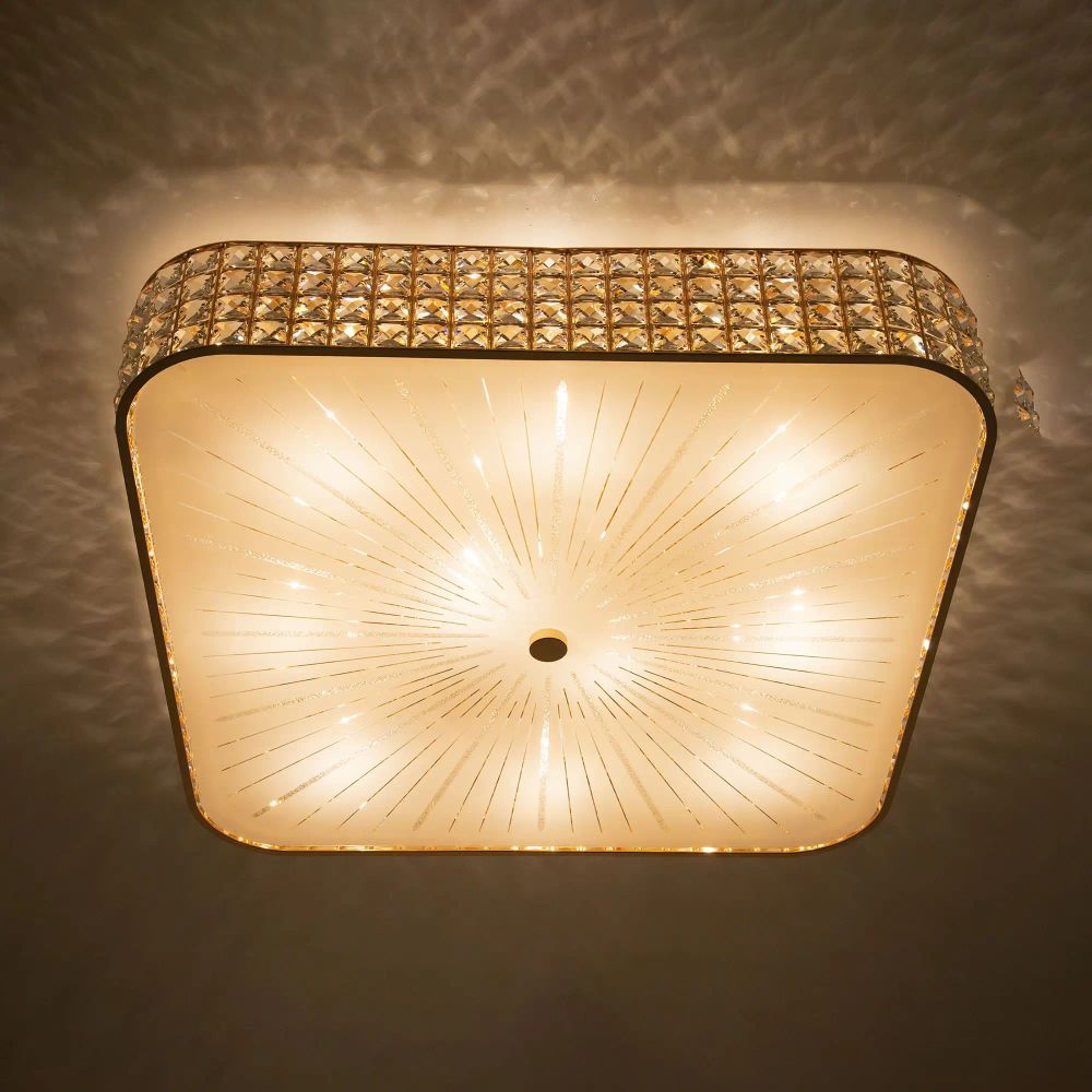 Citilux Портал CL324202 Люстра хрустальная Золото