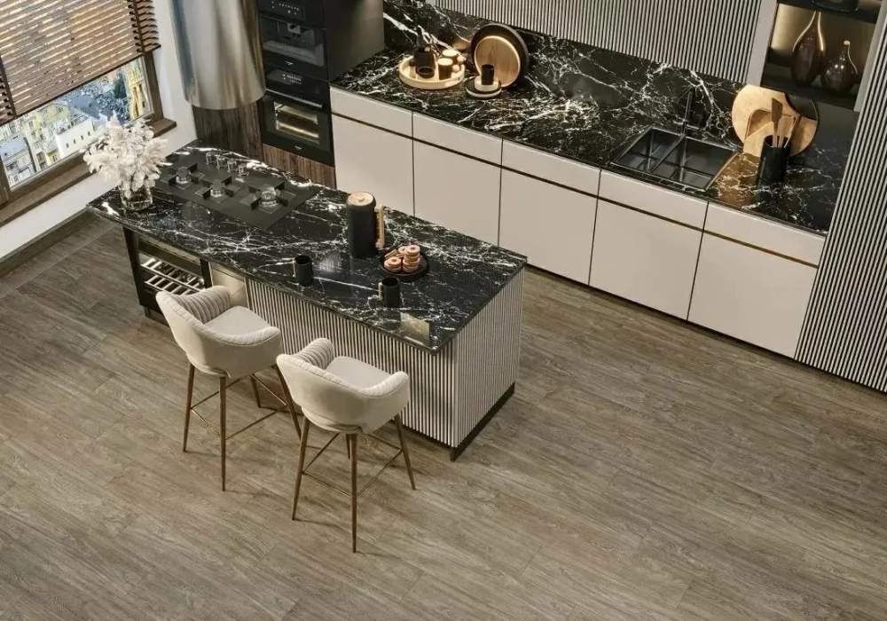 Керамогранит Alma Ceramica GFA92SOH40R Soho 20x90 бежевый матовый под дерево