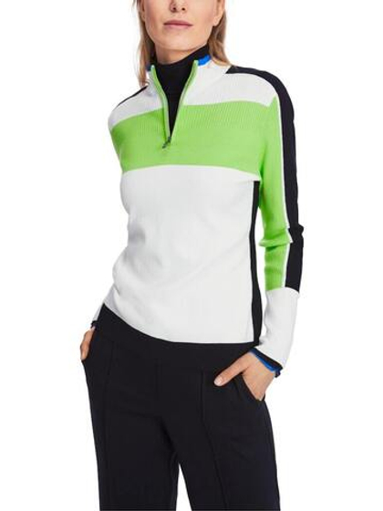 Marc Cain Джемпер в технике колор-блок