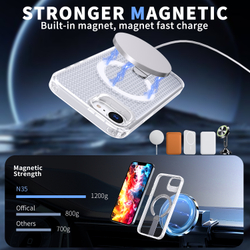 Прозрачный чехол Mesh Pro Magnetic Case для iPhone 16e