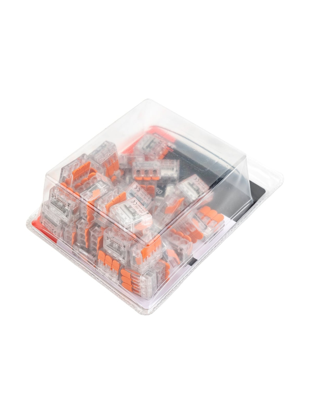 Трехпроводная клемма Gigant 50 шт/уп 0,08-2,5(4)мм² GCT-221-413-50