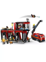 Лего Сити Пожарная станция с машиной 60414 Lego City