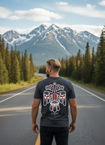 Футболка Варгградъ мужская Антрацит «Аляска 2004»