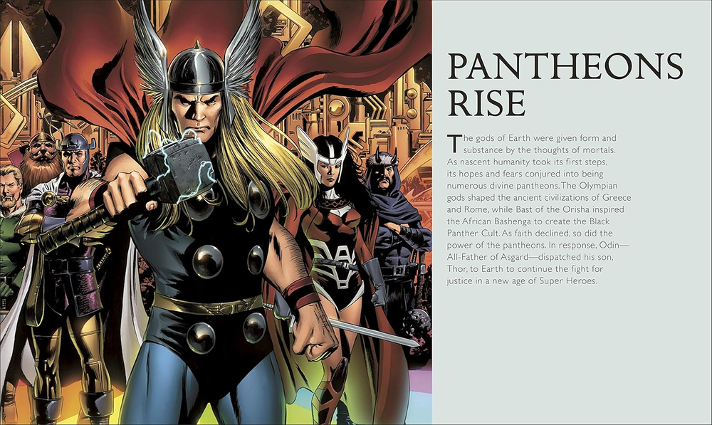 Marvel Myths and Legends: The epic origins of Thor, the Eternals, Black Panther, and the Marvel Universe Hardcover