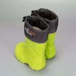 Сапоги детские из ЭВА Nordman Kids (утепленные с манжетой), Лайм