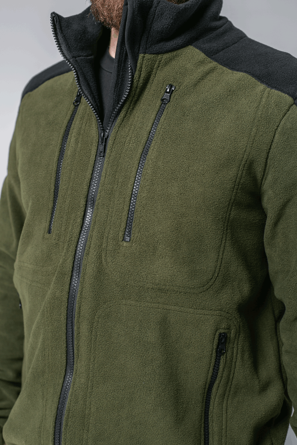 Флисовый костюм мужской комби