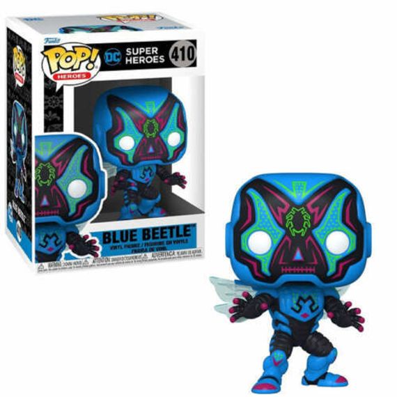 Funko POP Heroes: Dia De Los DC- Blue Beetle