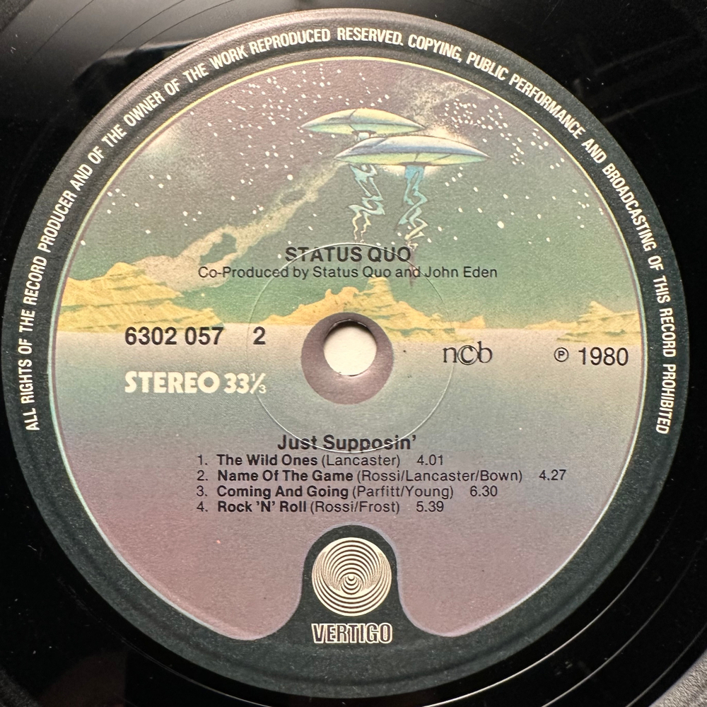 Status Quo - Just Supposin'… (Скандинавия 1980г.)