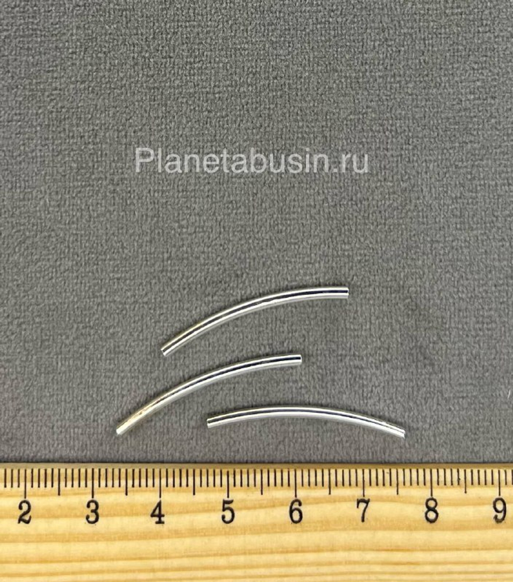 Бусина трубочка дуга (Китай) 1332