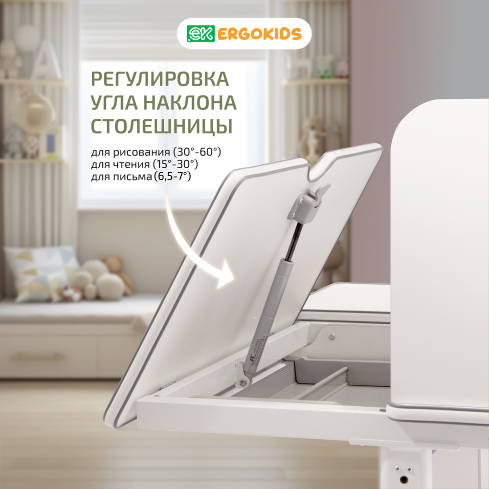 Стол письменный для школьника Ergokids Winnipeg Multicolor BD-630