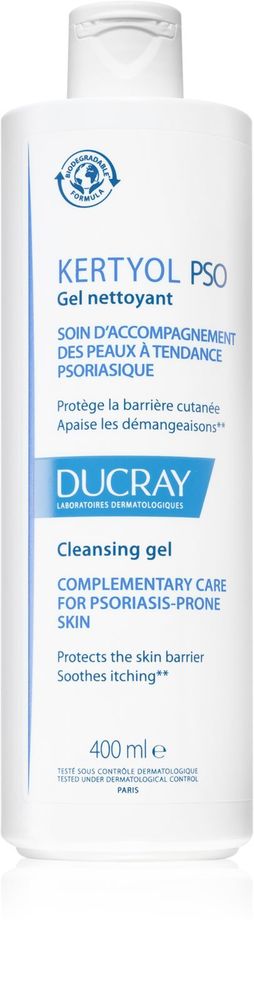 Ducray Kertyol P.S.O. Очищающий гель для лица и тела при псориазе