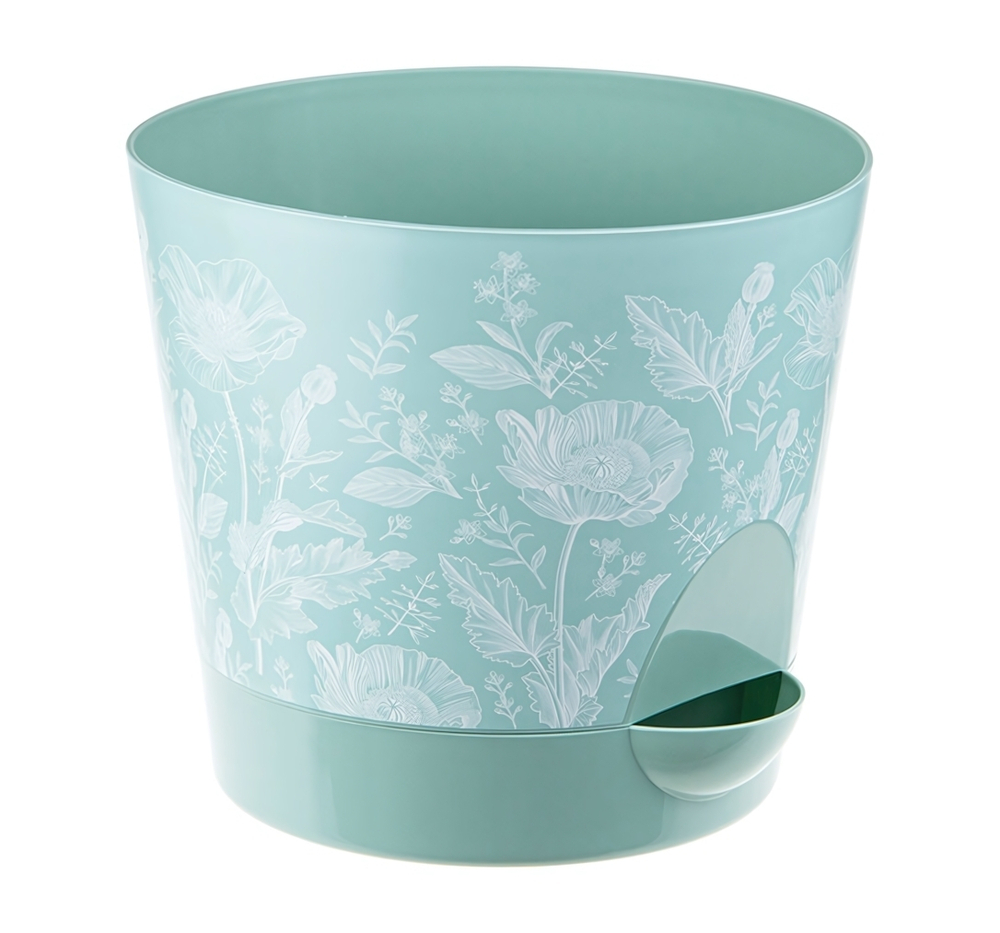 Кашпо НИКА ДЕКО D150мм 1,6л с прикорневым поливом М3077