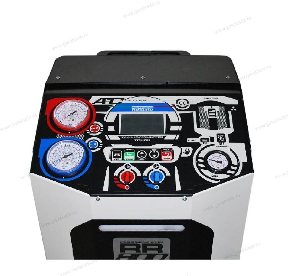 Автоматическая станция для заправки A/C TopAuto RR800Touch