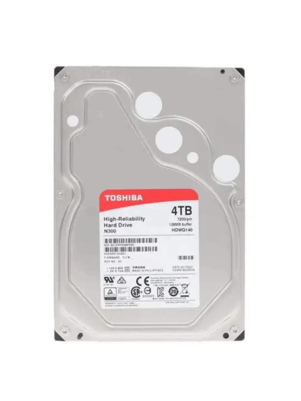 3.5" 4 ТБ Жетский диск N300 HDWQ140UZSVA