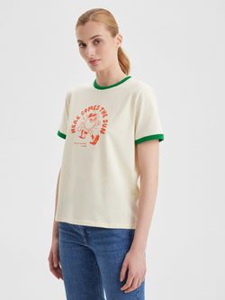 Женская футболка Here comes the sun - folly dot.