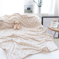 Плед 100х150 Sofi De MarkO Тедди бежевый