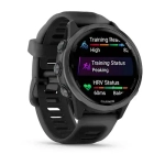 Умные часы Garmin Forerunner 570 - 42 мм сланцево-серый алюминий с черным ремешком