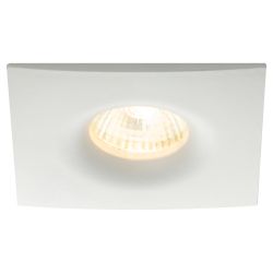 Светильник встраиваемый алюминиевый ЭРА KL104 WH под лампу MR16 GU5.3 белый | Алюминиевые встраиваемые светильники