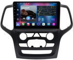 Магнитола для Jeep Grand Cherokee WK2 2013-2021 (взамен 5" экрана) - FarCar BM9564F2 на Android 13, QLED, TS10, 4Гб+32Гб, CarPlay, 4G SIM-слот