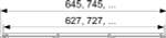 Основа для плитки TECEdrainline под облицовку плиткой "plate", прямая, 900