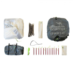 Tramp палатка Cloud 3Si (серый)