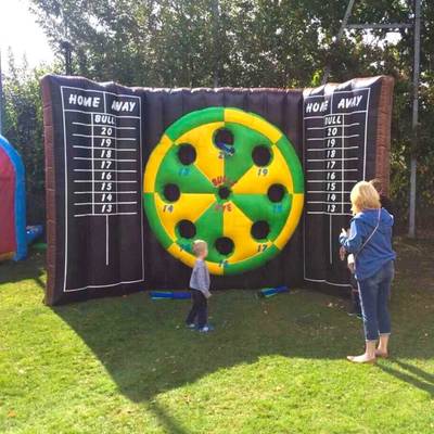Надувной дартс «Счёт» на подкачке, диаметр 2,5 м, размер 3,5×1,5×2,5 м