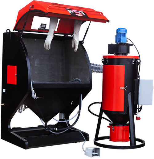 Напорная пескоструйная камера PST КСО-130-Н-ФВ-М