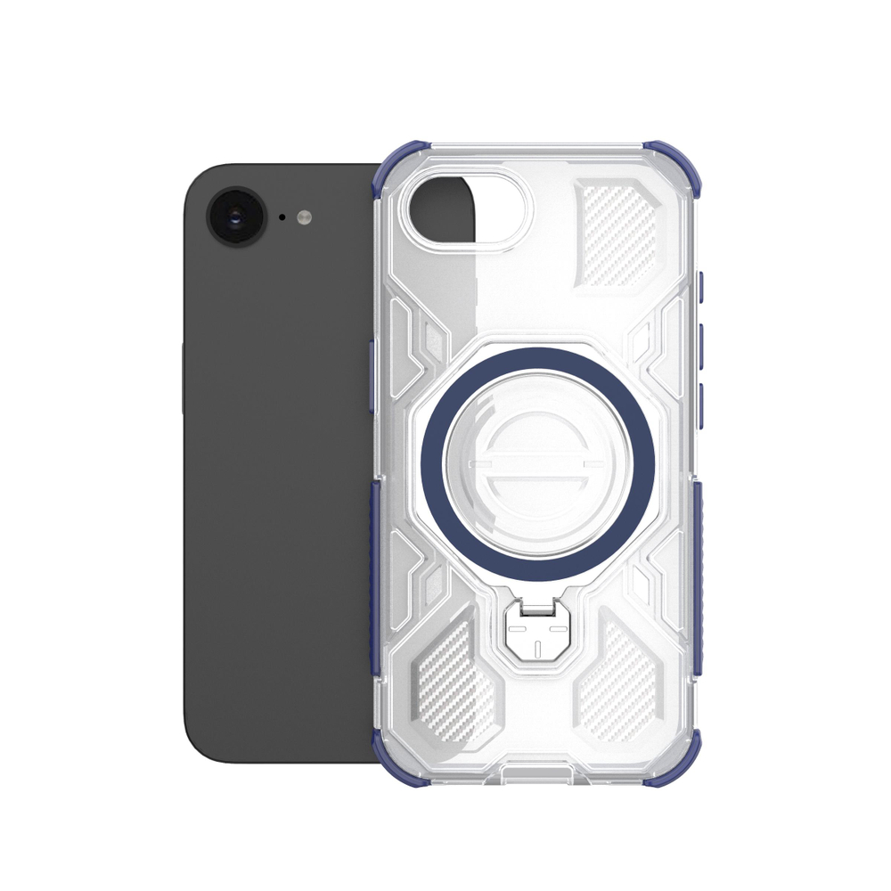 Прозрачный силиконовый чехол Expressive Clear Case для iPhone 16e