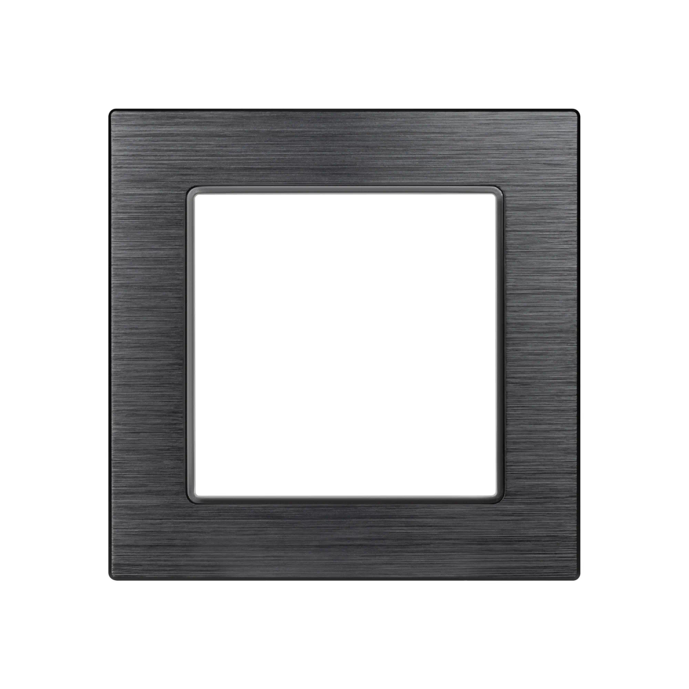 Рамка алюминиевая FRM-PRESTO-ALS-1-BK (Arlight, -) 043850