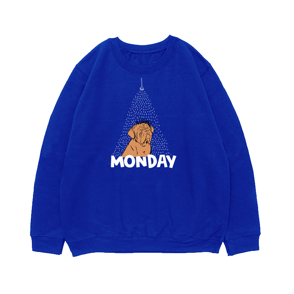 Свитшот "Бордоский Дог в понедельник"