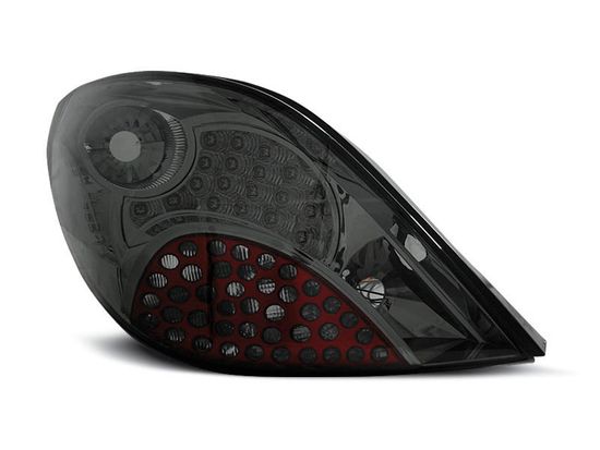 Задние фонари smoke led для Peugeot 207