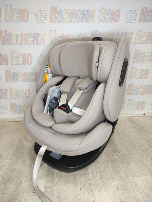 Автокресло детское Happy Baby Reex Isofix I-Size группа 0/1/2/3 (0-36 ) Grey Beige