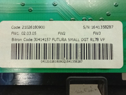 VMUF501B кт19 Модуль индикации с дисплеем для стиральных машин Hotpoint-Ariston 2102618090 б/у