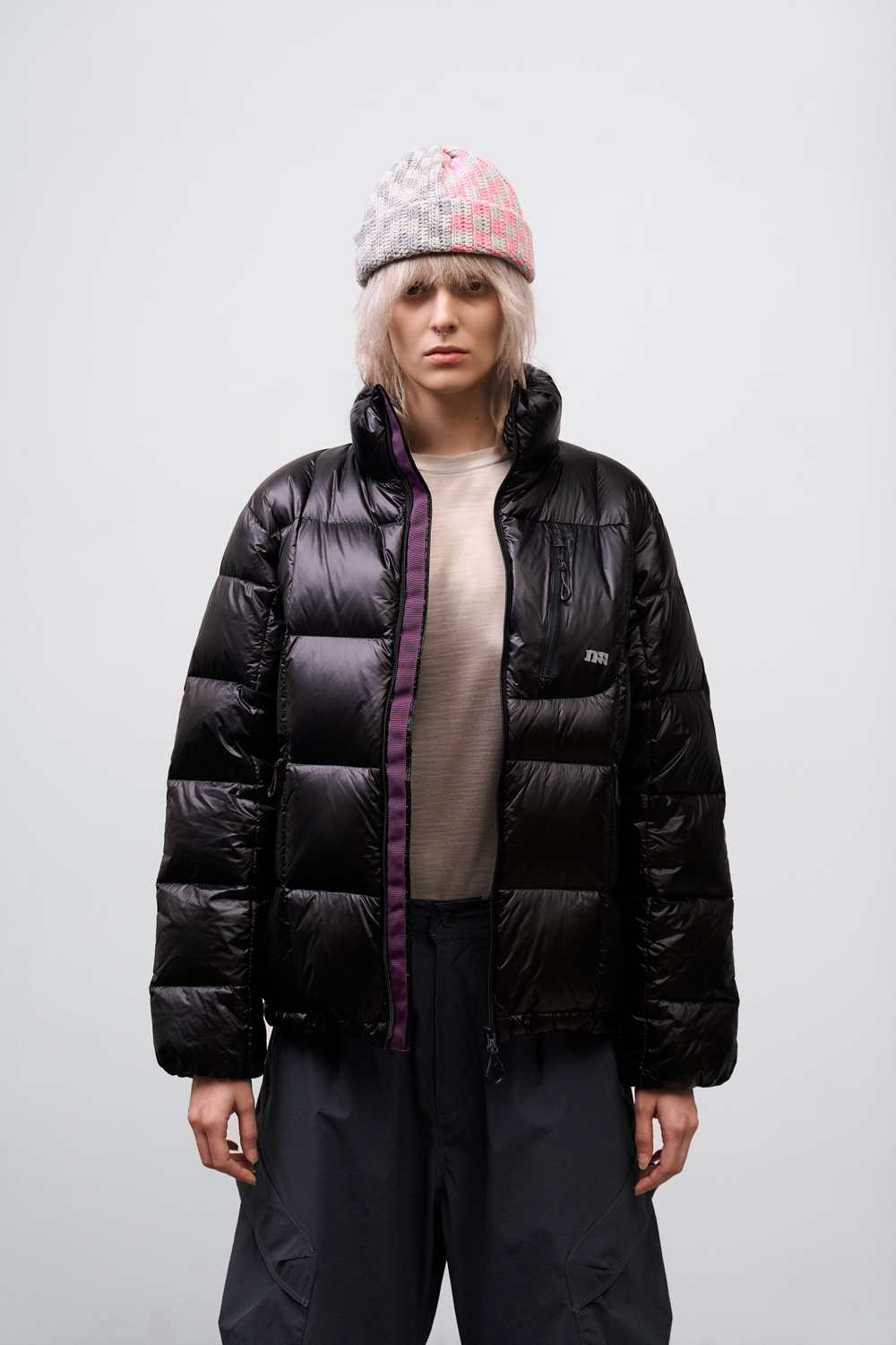 Куртка Nothomme Time and Space Illusion Down Jacket "No Moon Black Spot"