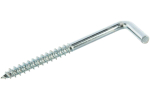КРЮК СТРОЙБАТ Г-ОБРАЗНЫЙ 5,0Х60 2ШТ 6631