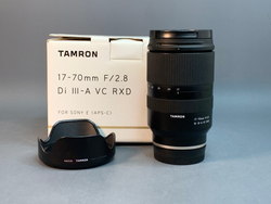 Tamron 17-70mm 2.8 Di III Sony E внутри пыль