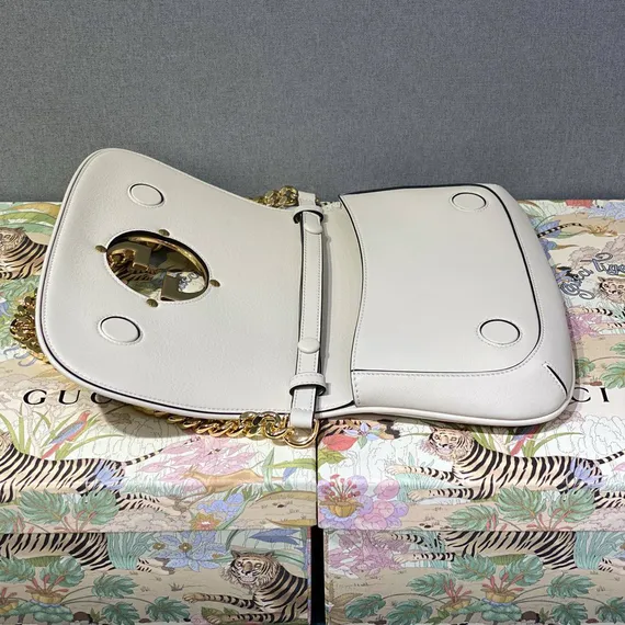 Сумка на плечо Gucci Blondie белый
