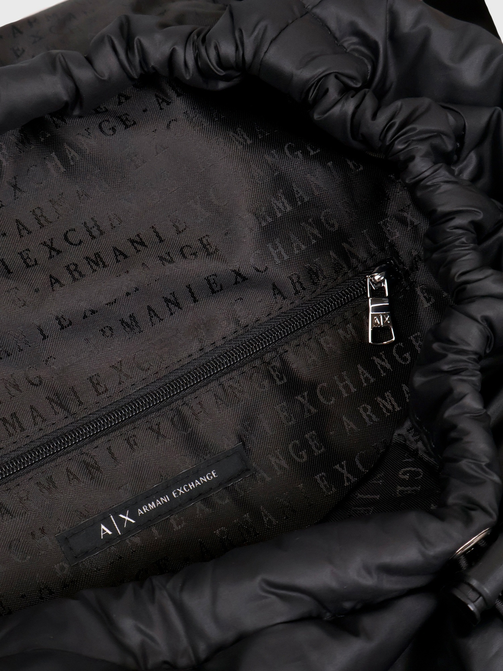 Рюкзак Armani Exchange Double Front Pocket Black