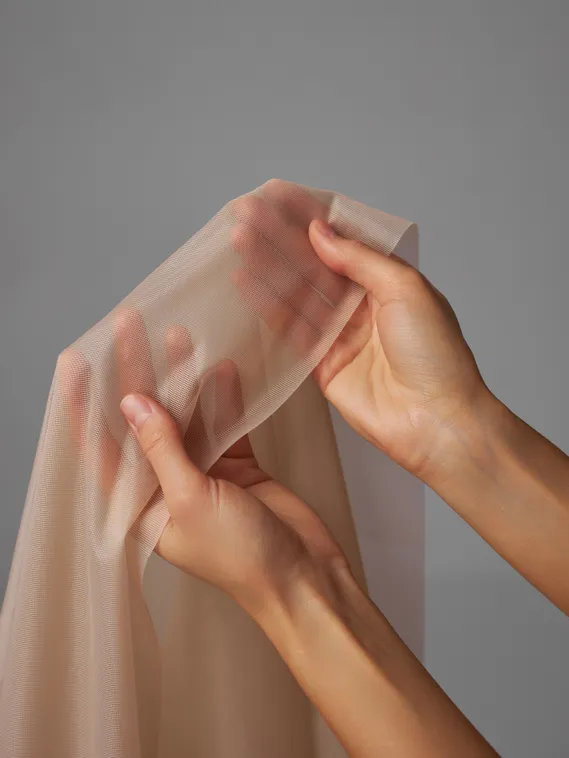 Корсетная сетка Lauma, мягкая, арт.388А, бежевый 775