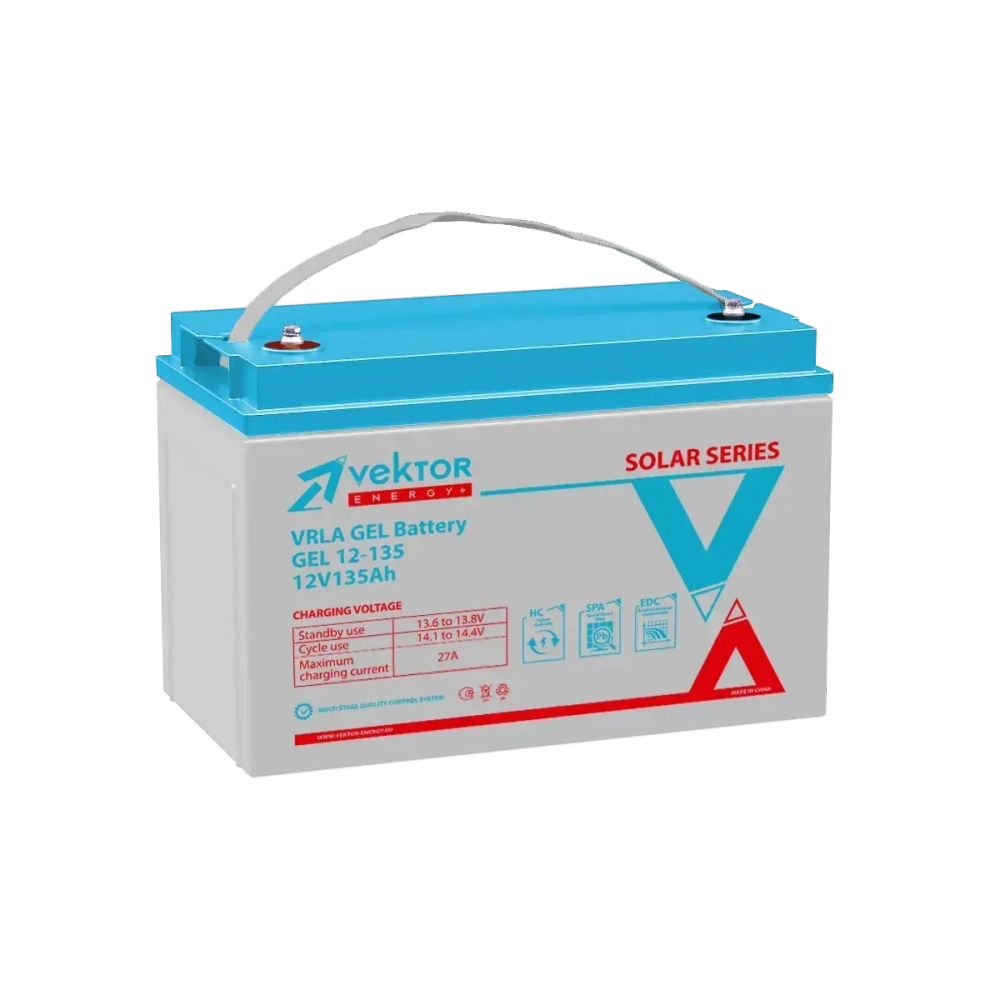 Аккумуляторная батарея Vektor Energy GEL 12-125