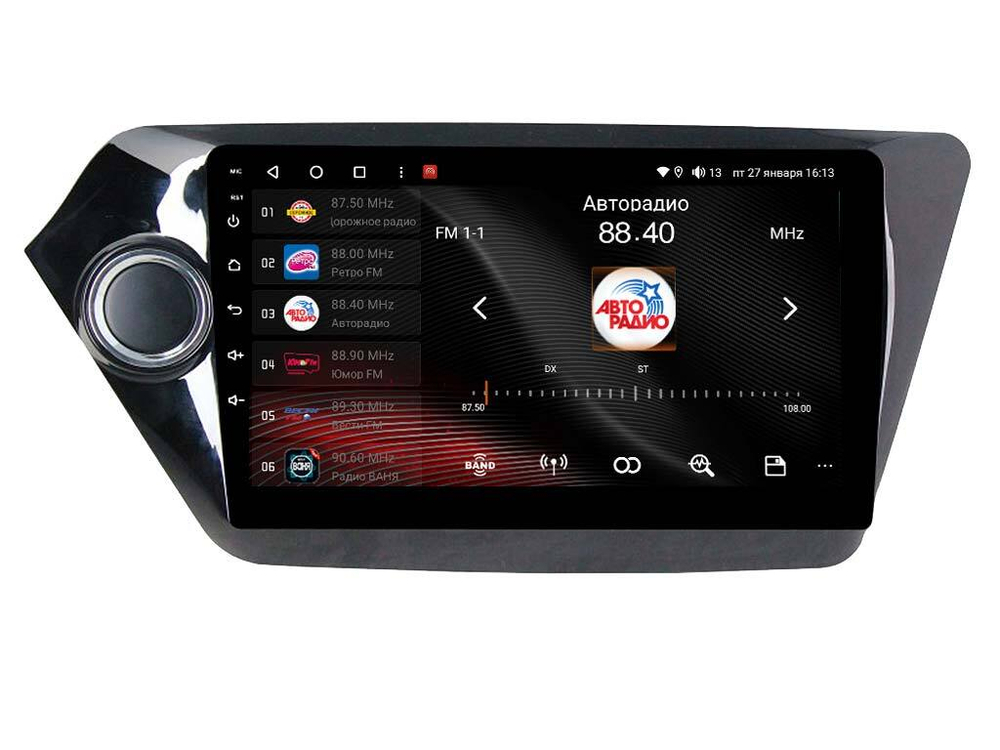 Магнитола для KIA Rio 2011-2017 - Vaycar VA27-0106 на Android 13, 8-ядер, 2Гб-32Гб, 4G SIM-слот