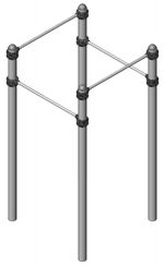 Перекладина четвертная ФК006.00.1