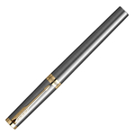 Ручка роллер Parker Ingenuity Grey Core GT (2213727) F черн. черн. подар.кор.