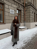 Шарф SHARF BIRDY | Коричневый